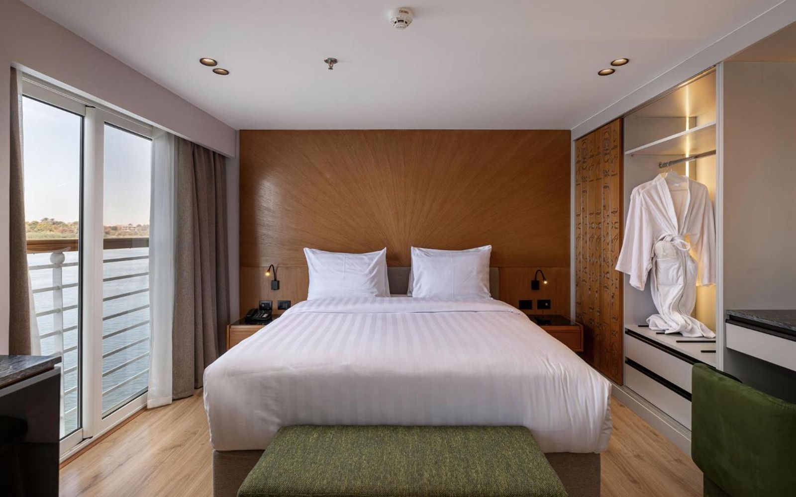 A cabin aboard the MS Tia